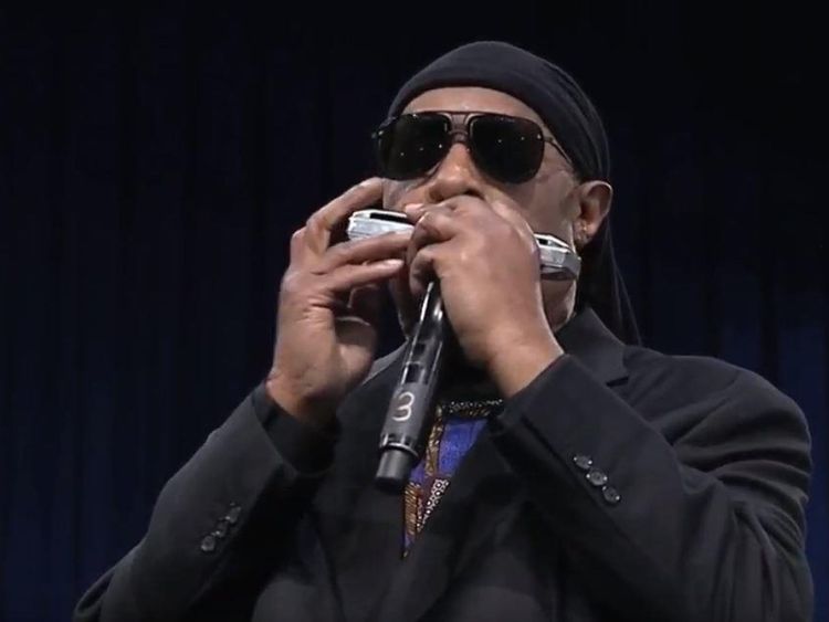 Stevie Wonder a fermé les hommages à Aretha Franklin