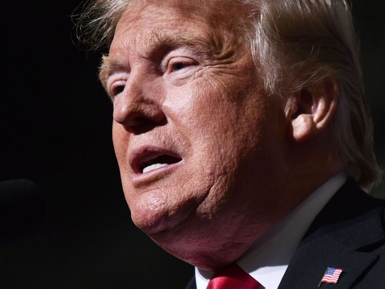 M. Trump a déclaré à la foule de sa proximité avec le dirigeant nord-coréen Kim Jong Un