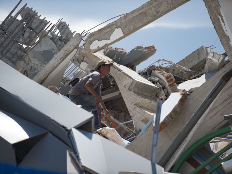 Des milliers de bâtiments ont été détruits après la catastrophe