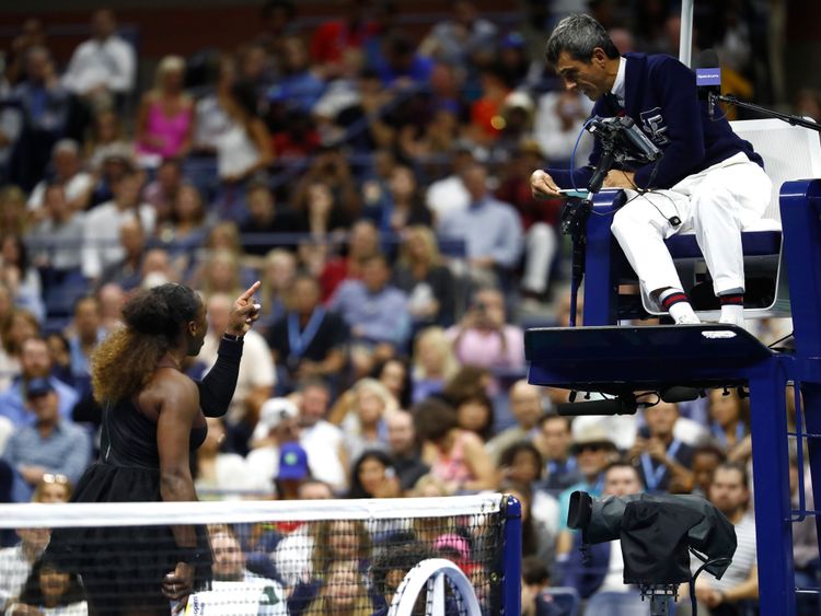 au treizième jour de l'US Open 2018 au Centre national de tennis USTA Billie Jean King, le 8 septembre 2018, dans le quartier Flushing de l'arrondissement Queens de New York.