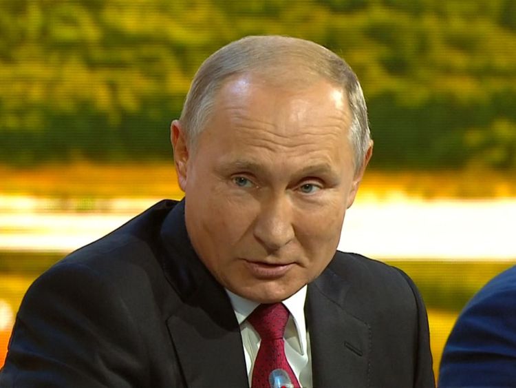 La Russie a identifié les suspects de Skripal, a déclaré Poutine.