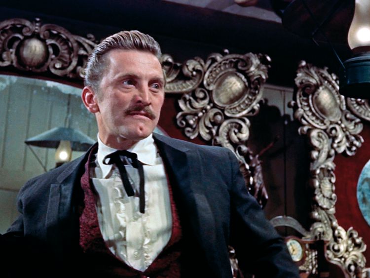 Kirk Douglas dans le film 1957 Gunfight At The OK Corral