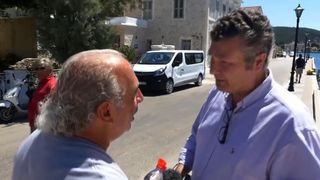 Sir Philip Green a réagi avec colère à Sky News & # 39; David Bowden