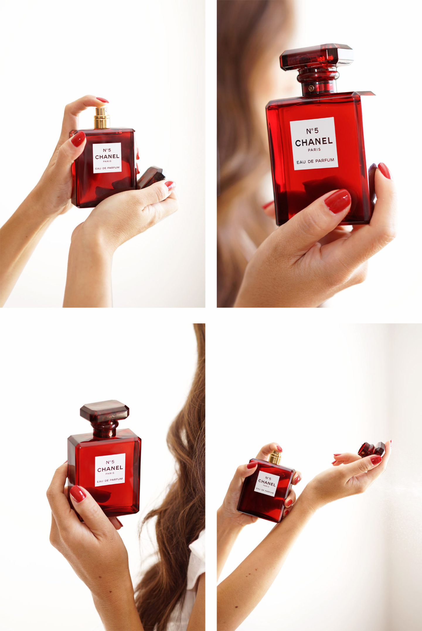 Eau de parfum Chanel N ° 5 Red Holiday - Édition limitée via The Beauty Look Book