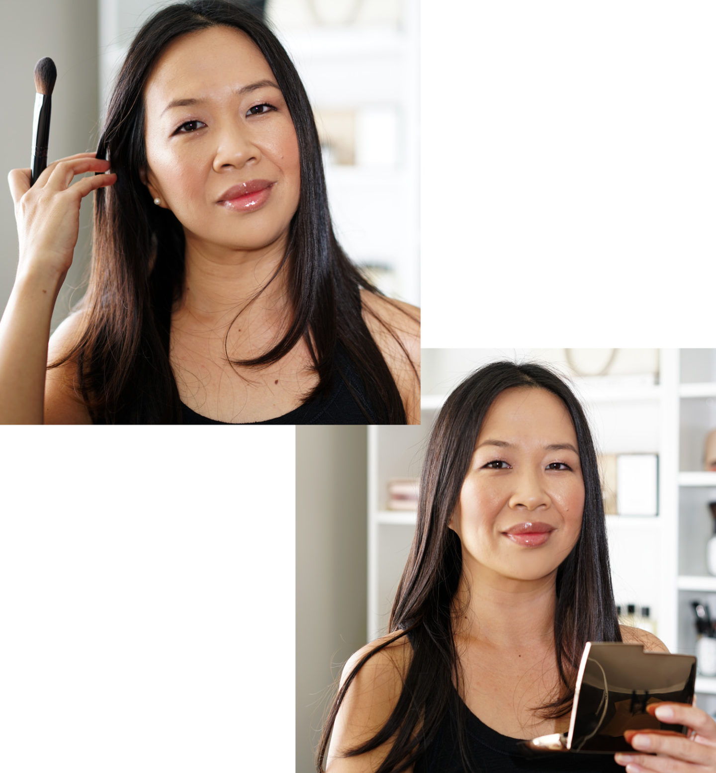 Revue de la palette d'éclairage ambiant déverrouillée + nuancier