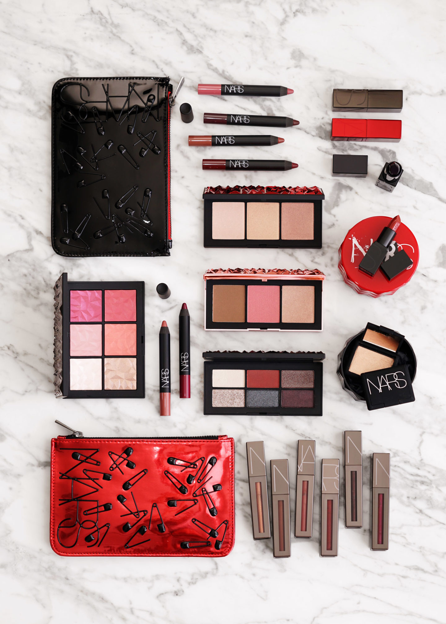 NARS Holiday 2018 Revue de la collection et des échantillons