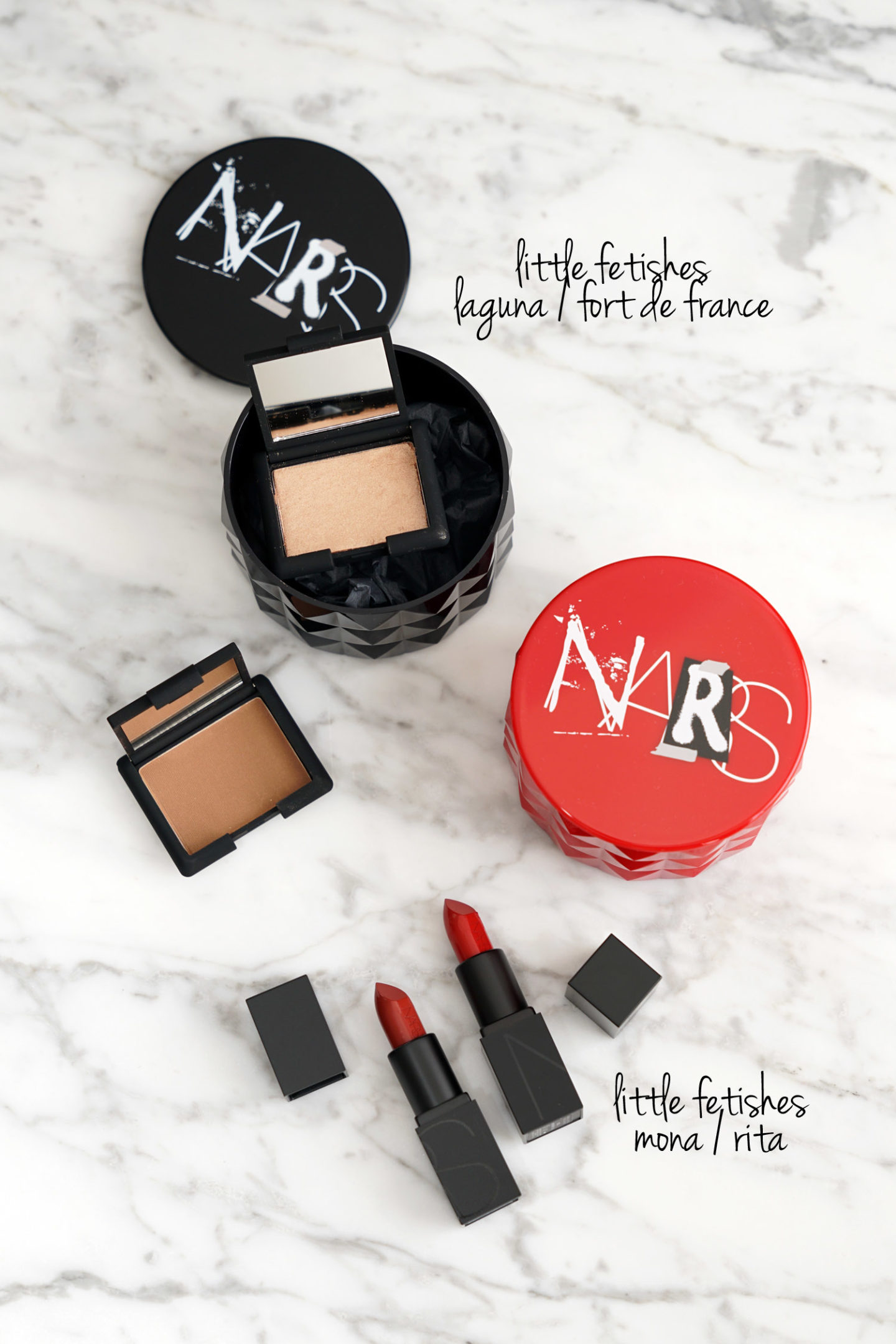 NARS Little Fetishes Laguna et Fort de France