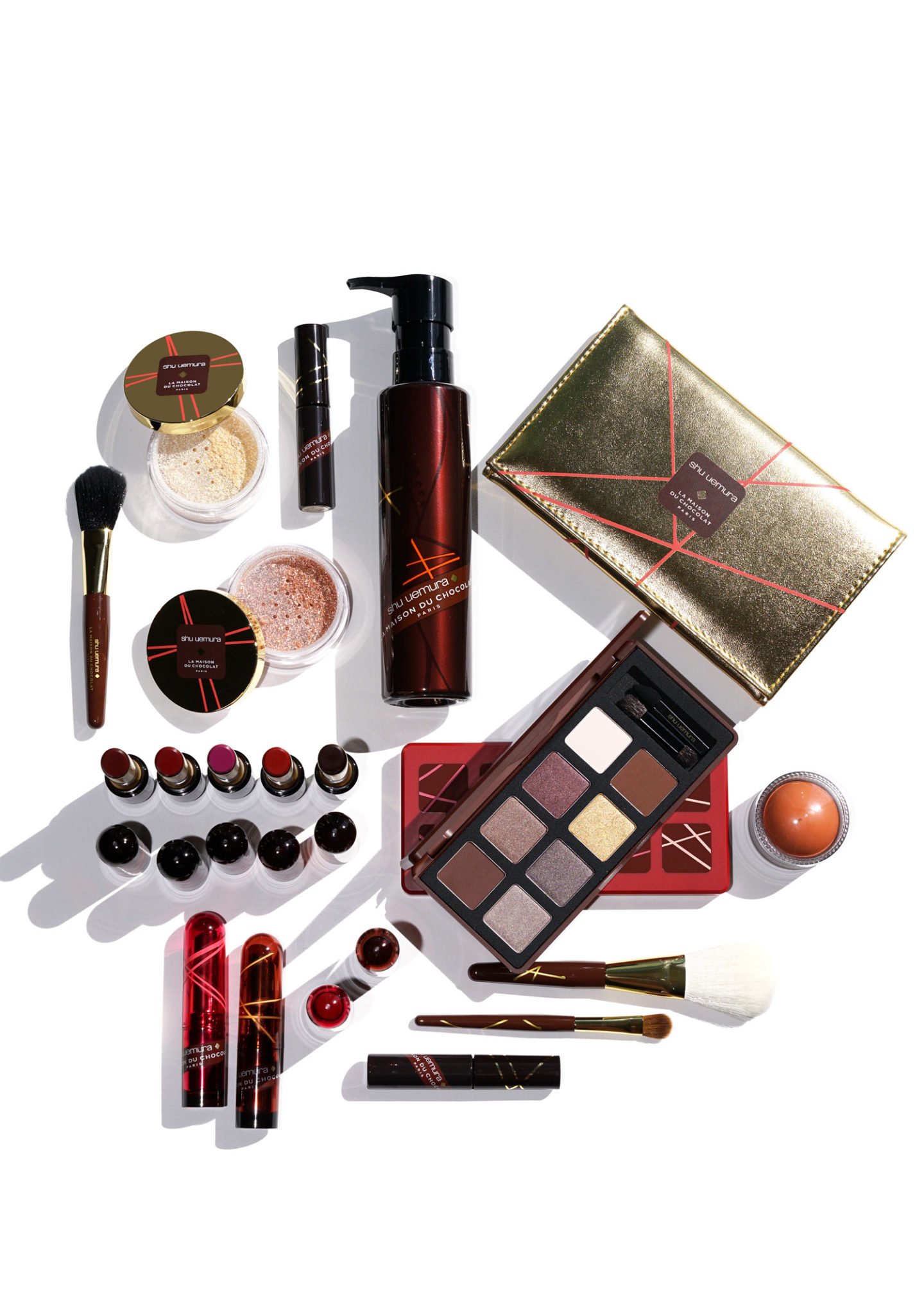 Shu Uemura Holiday 2018 Examen de la collection La Maison du Chocolat