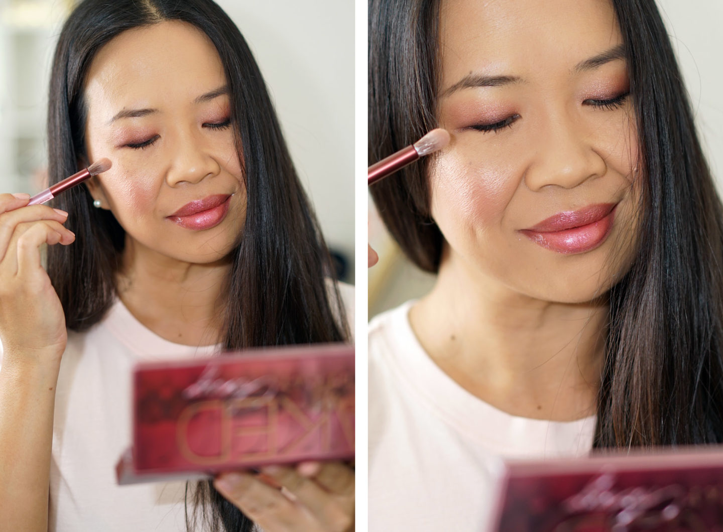 Revue de la palette de fard à paupières Nude Cherry d'Urban Decay | Le look book beauté