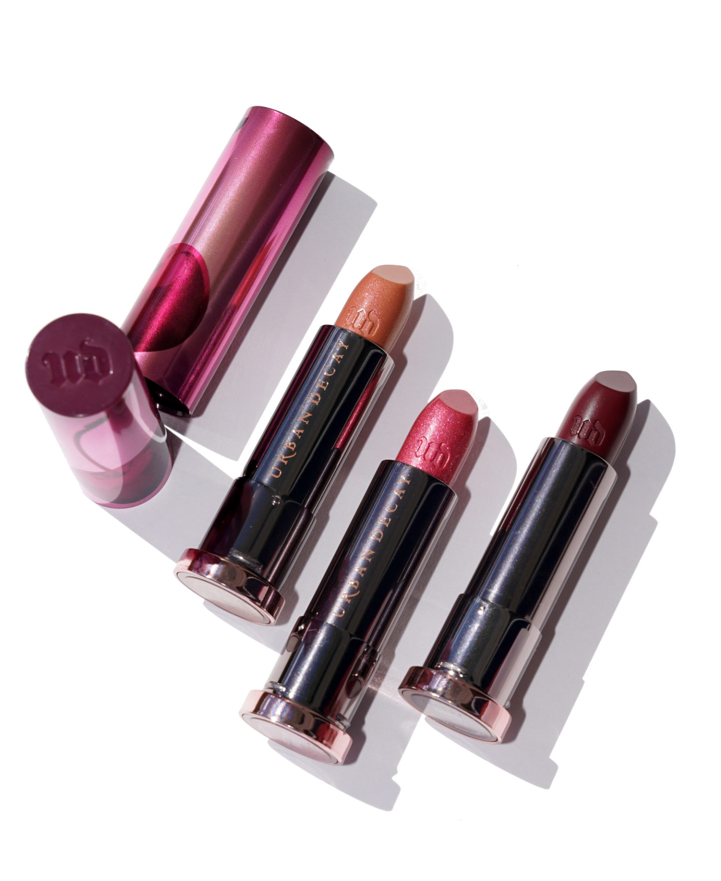 Rouge à lèvres Urban Decay Naked Cherry Vice, Juicy, Devilish and Cherry