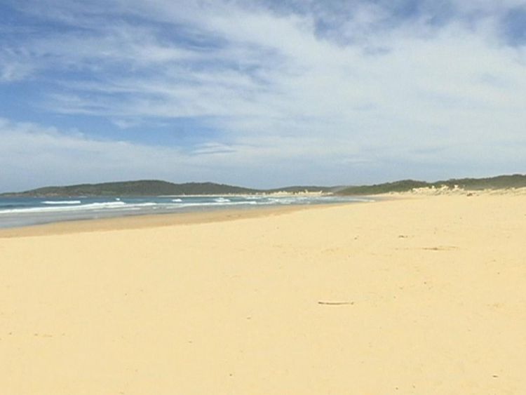 La plage était fermée après l'attaque