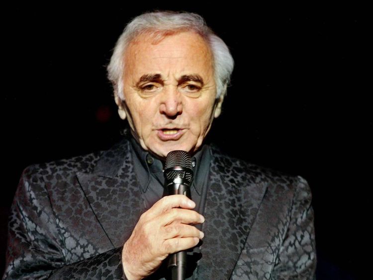Charles Aznavour en 2002