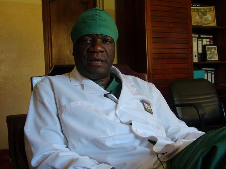 Le principe de base du Dr Mukwege est que "la justice est l'affaire de tous". Pic: Prix Nobel