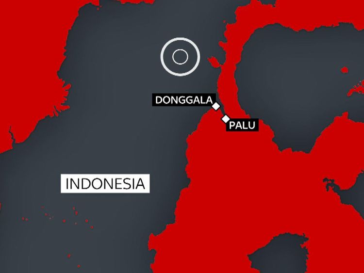 Le séisme au large de l'île de Sulawesi a déclenché un tsunami qui a frappé Palu et Donggala