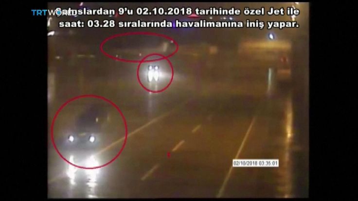 Des fourgonnettes noires à l'aéroport d'Istanbul liées à la disparition de Jamal Khashoggi