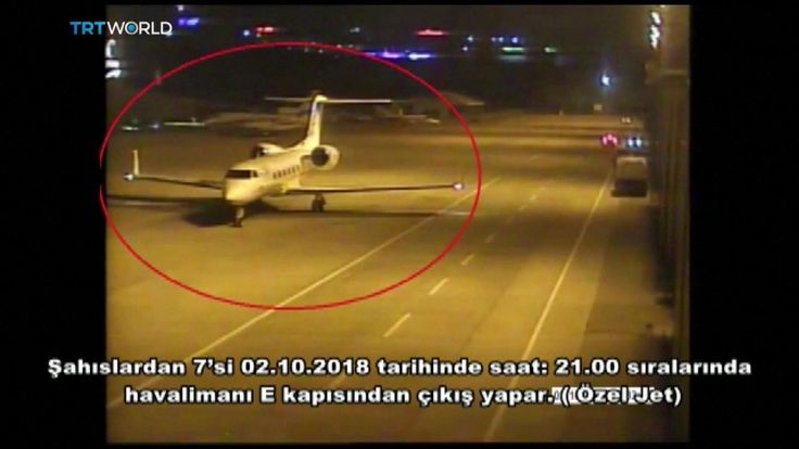 Un jet privé transporte des Saoudiens de l'aéroport d'Istanbul