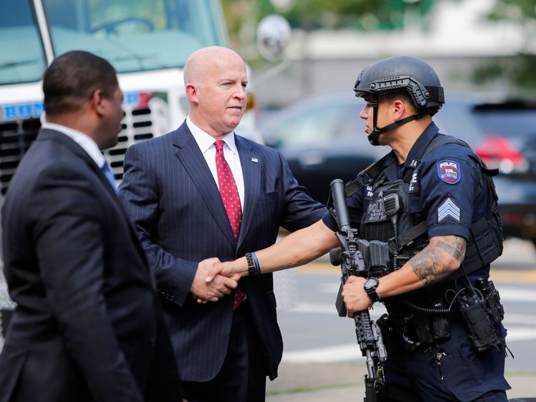 James O'Neill, commissaire du département de la police de New York