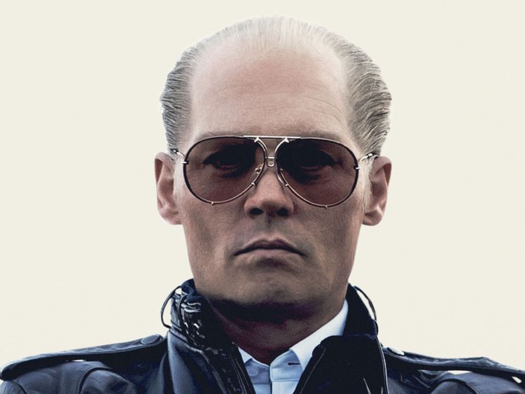 Johnny Depp en tant que chef de la mafia de Boston, Whitey Bulger 
