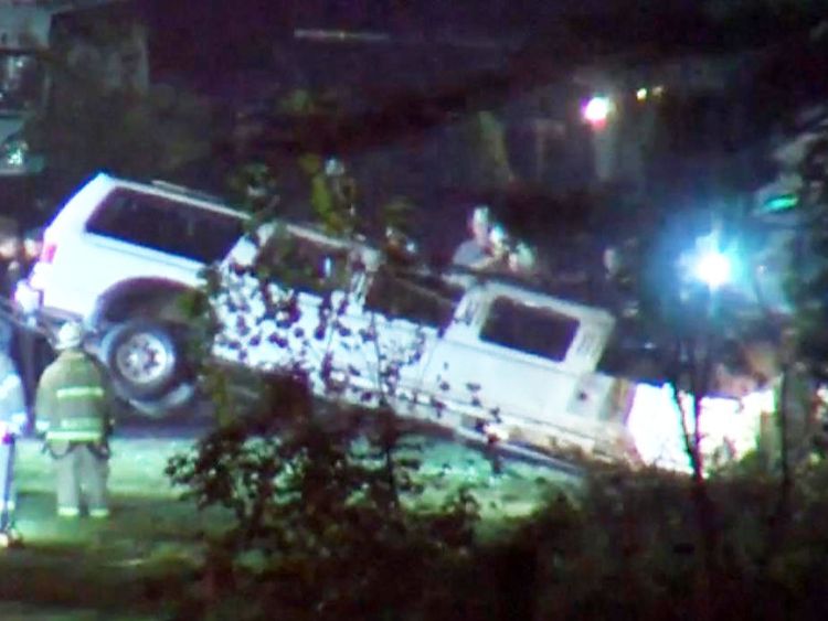 La limousine a été retirée de la scène