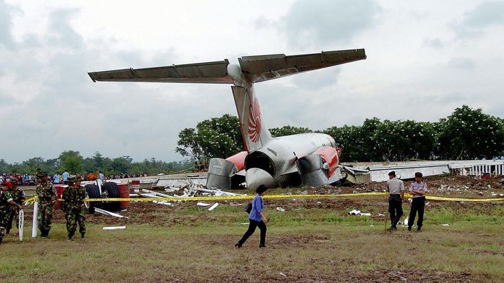Vingt-cinq personnes sont mortes lors du premier accident mortel de Lion Air en 2004