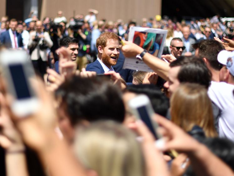 Prince Harry à Sydney