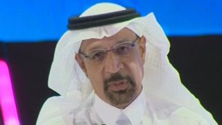 Le ministre saoudien de l'Énergie, Khalid Al-Falih, a déclaré: "Personne ne peut justifier ni expliquer". l'assassinat du journaliste Jamal Khashoggi
