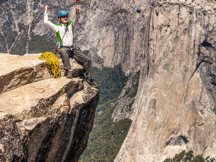 Les alpinistes seraient tombés de Taft Point