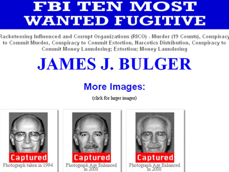 Bulger était l’un des hommes les plus recherchés du FBI