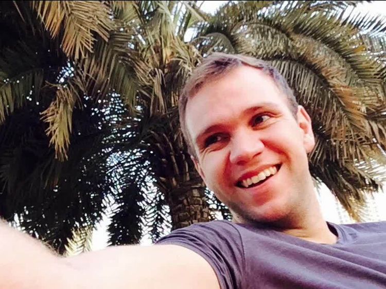 Matthew Hedges, 31 ans, a été arrêté à l'aéroport de Dubaï le 5 mai et accusé d'espionnage aux Émirats arabes unis.