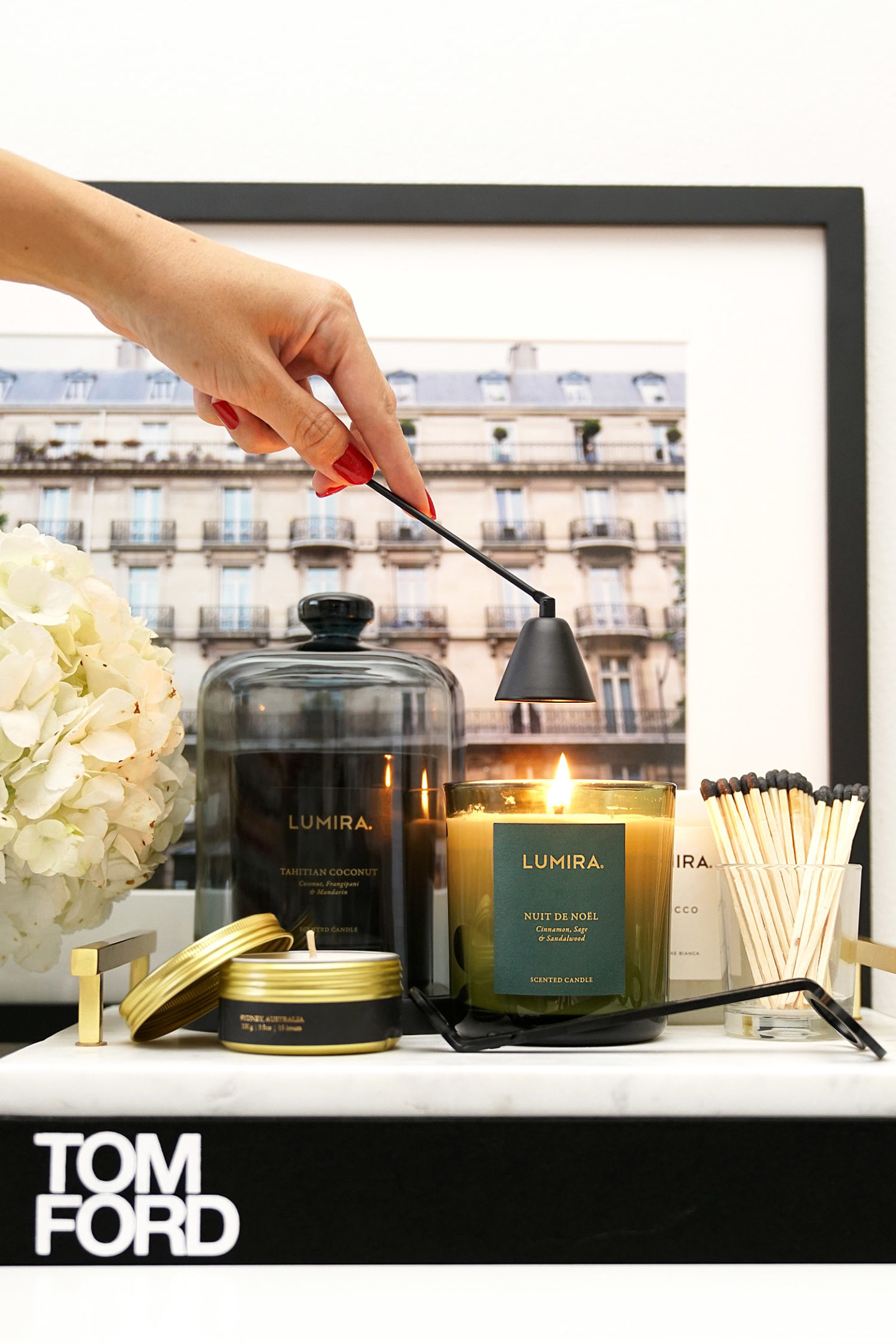 Lumira Nuit de Noel Bougie Vacances 2018