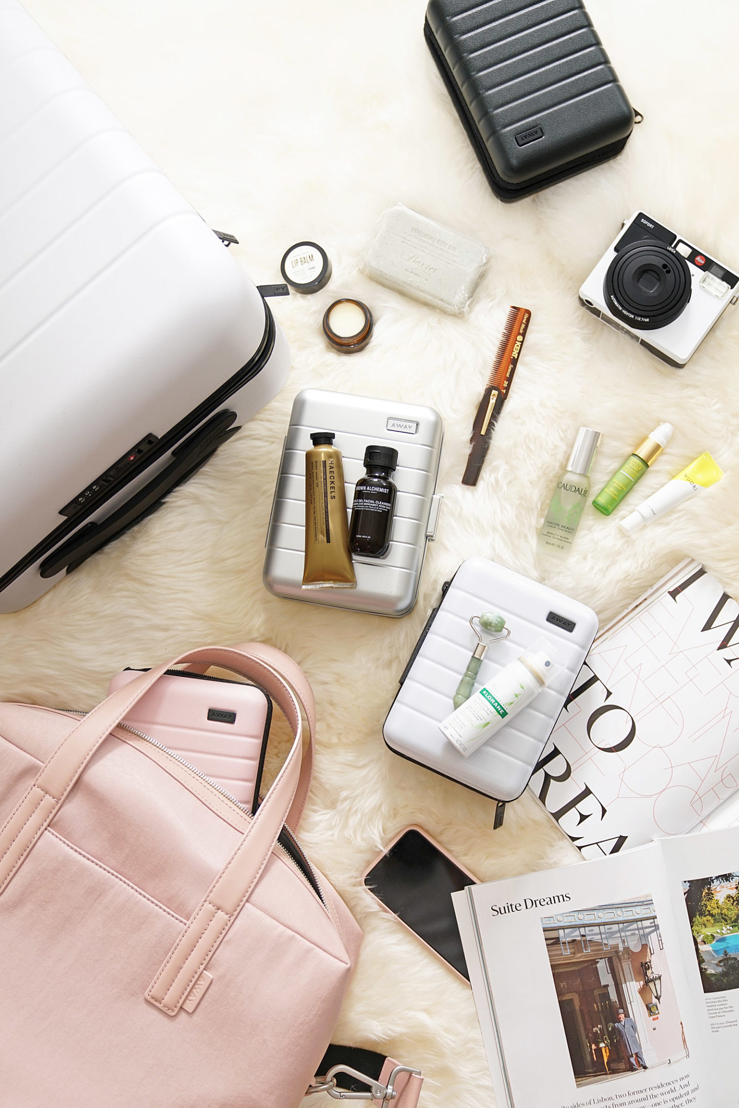 Away Mini Valise Revue Vacances 2018 | Le look book beauté