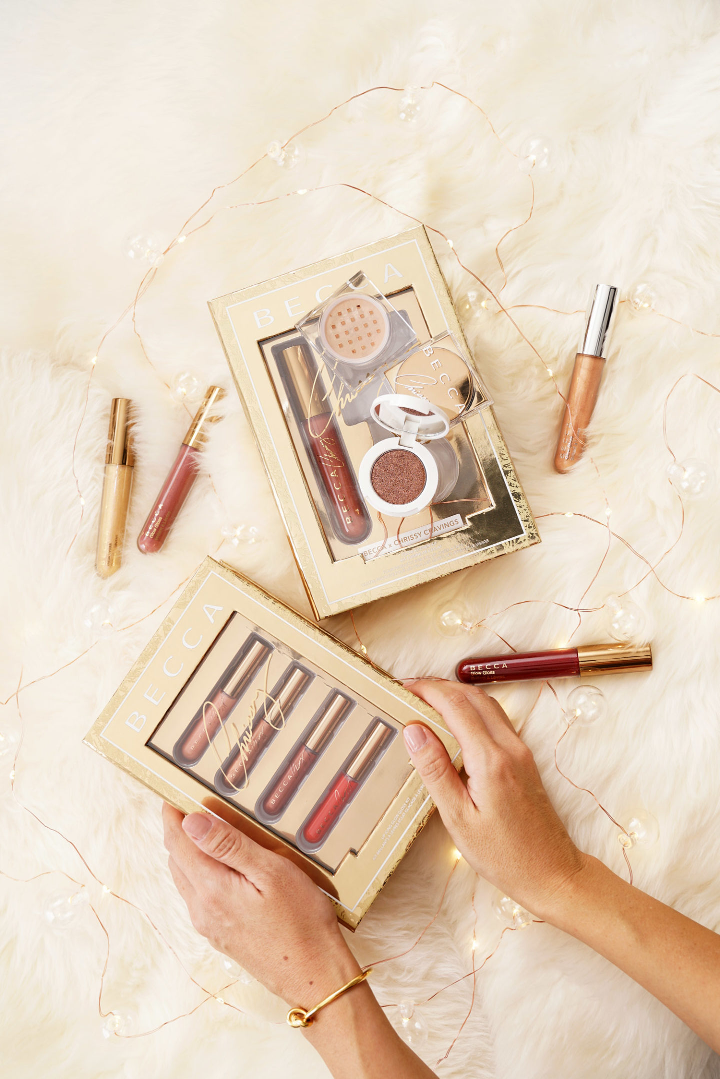 Becca x Chrissy Teigen - Examen de la collection de vacances et échantillons 