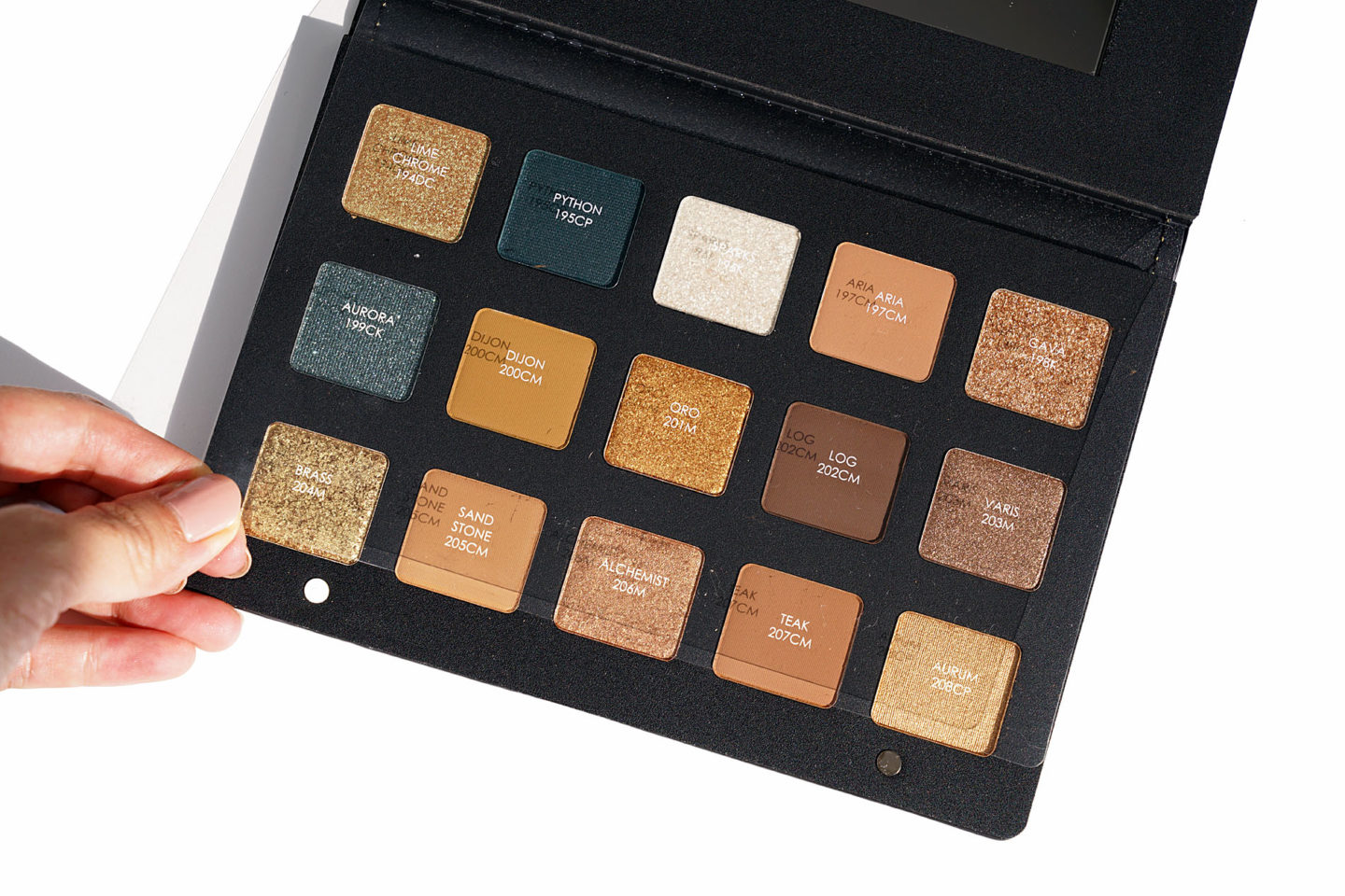 Revue et palette de Natasha Denona Gold Palette