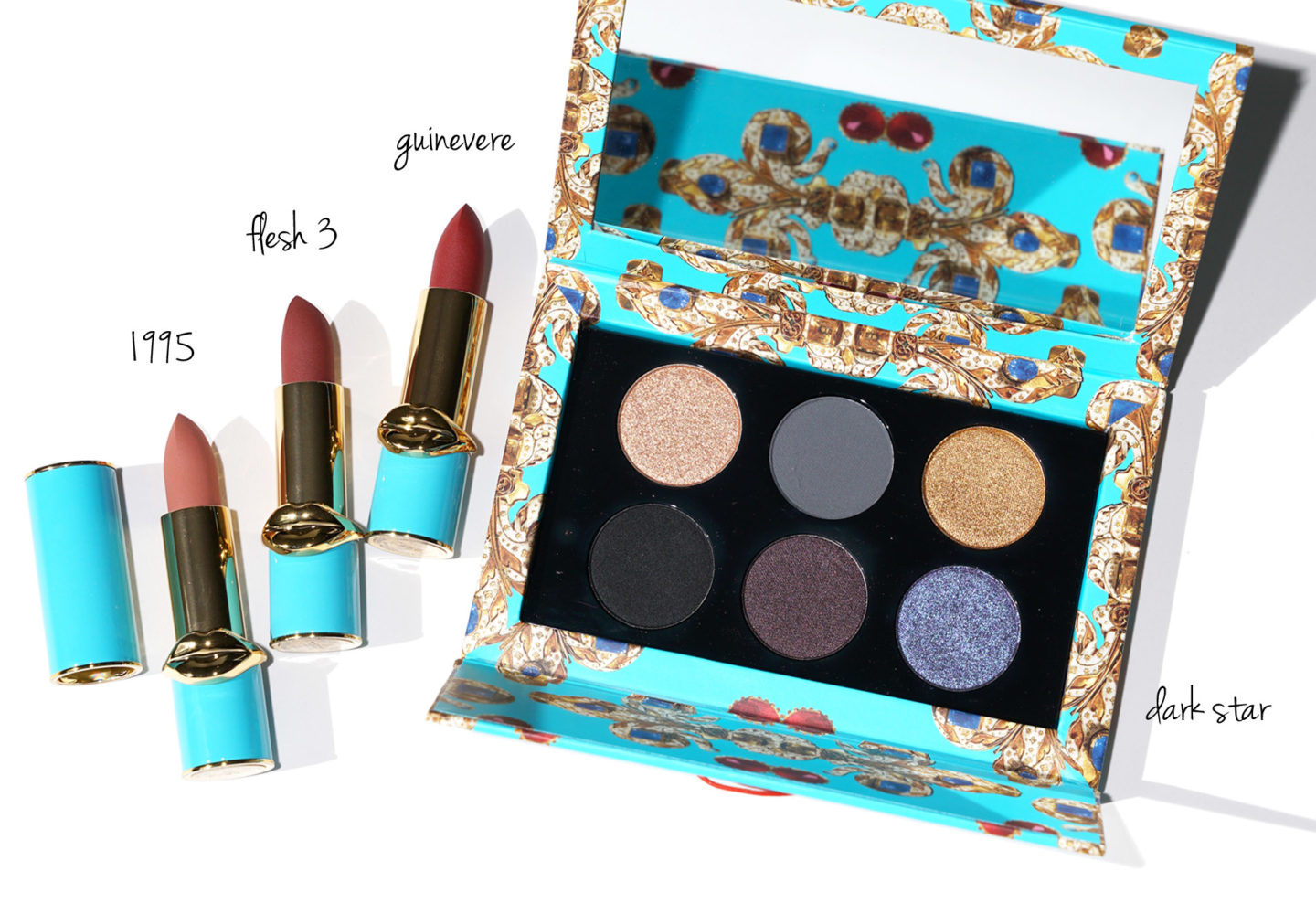 Pat McGrath Labs MTHRSHP Subliminal dans Dark Star et MatteTrance 1995, Flesh3 et Guinevere