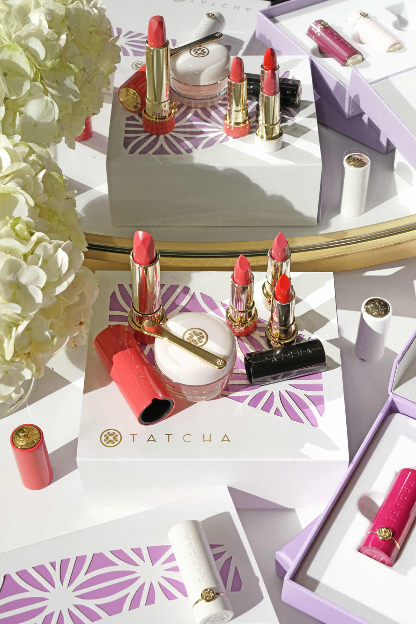 Tatcha Holiday Lip 2018 définit la revue | Le look book beauté