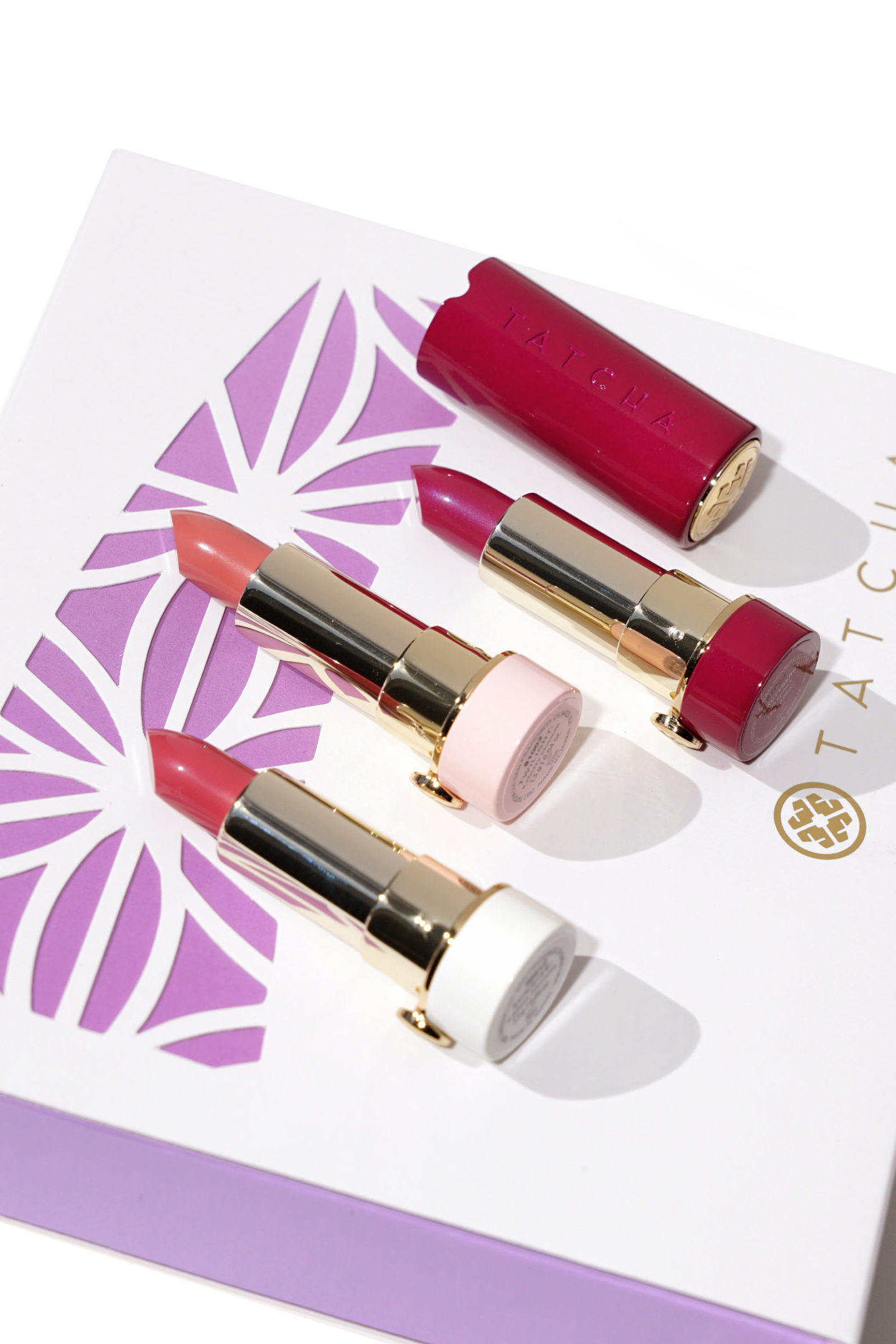Tatcha Japanese Blossoms Mini Trio de rouge à lèvres en soie Avis