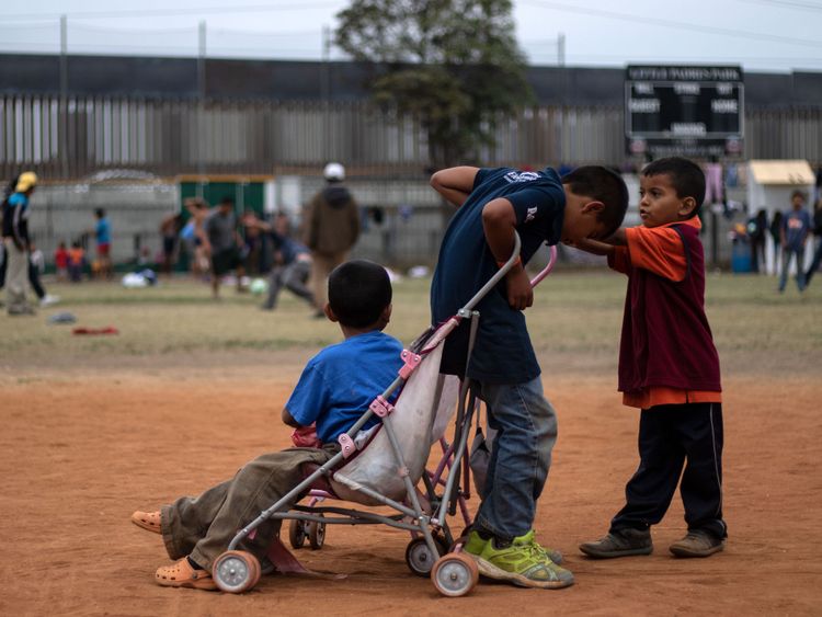 Une grande proportion des migrants sont des enfants