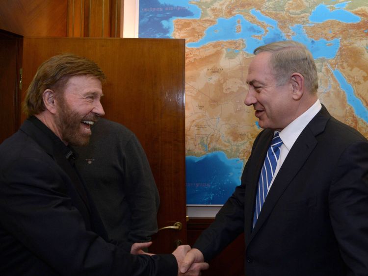 Norris rencontre le Premier ministre israélien Benjamin Netanyahu
