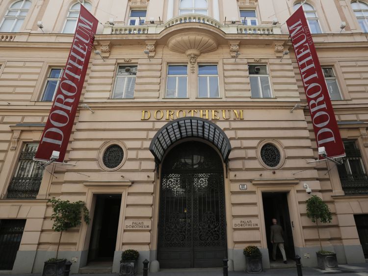 Le tableau a été volé à la vente aux enchères Dorotheum à Vienne