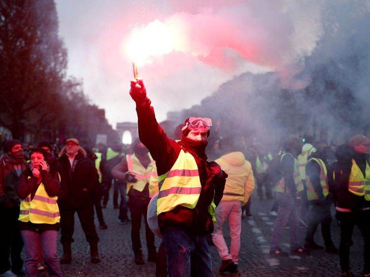 Les manifestations du week-end dernier ont attiré environ 250 000 personnes.