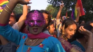 Participation sans précédent à la fierté gay indienne 