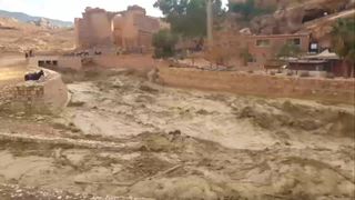 La Jordanie a de nouveau été touchée par de graves inondations. Pic: GUIDE DE TOUR D'AHMAD ATWAH JORDANIAN