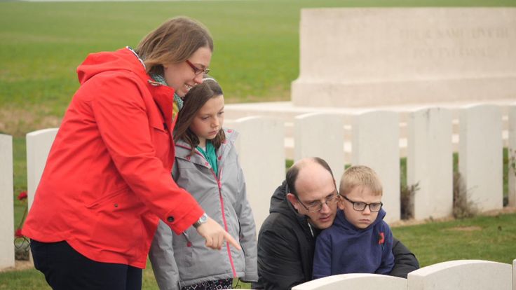 Sky News saisit le mémorial de la 1ère guerre mondiale en France