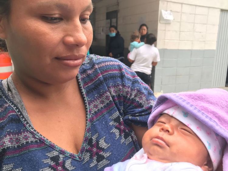 Juana a développé une maladie respiratoire