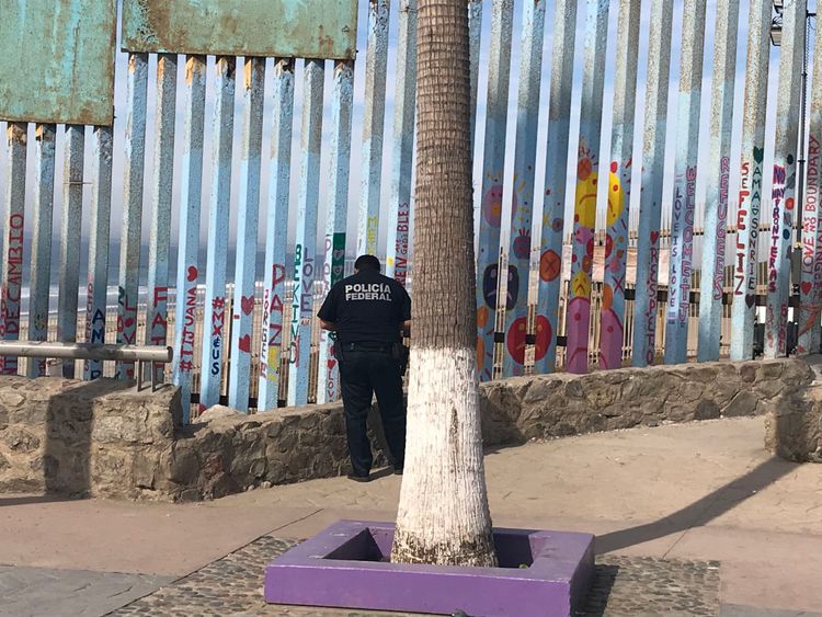 Tijuana proteste - migrants mexicains - nouvelles du ciel