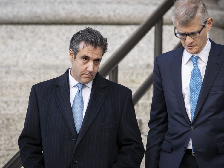Michael Cohen quitte le tribunal après une apparition surprise