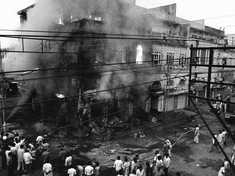 Les émeutes ont vu des Sikhs tués et leurs maisons et leurs entreprises incendiées
