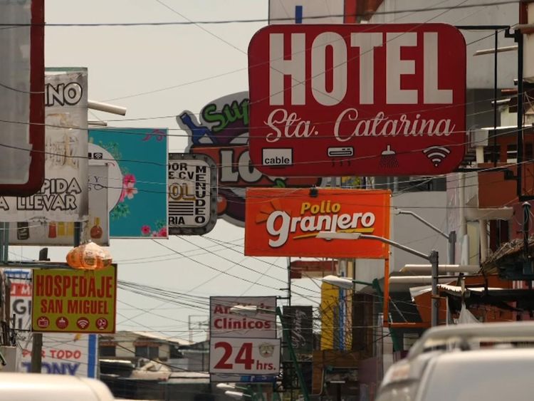 Tapachula, près de la frontière entre le Mexique et le Guatemala