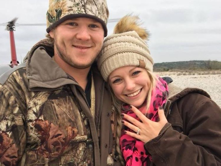 Le couple était des personnes âgées de la Sam Houston State University. Pic: Facebook