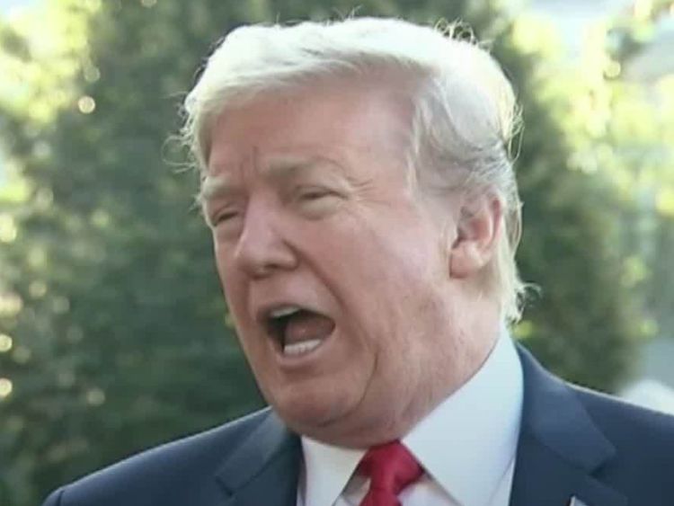 Donald Trump a déclaré que le Royaume-Uni était dans la tourmente alors qu'il se rend à des réunions en Europe avec Theresa May, l'OTAN et Vladimr Poutine.